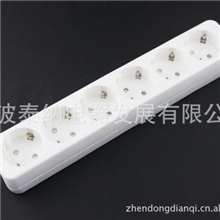 供应厂家直销6孔德式普通插座欧式6孔普通插座