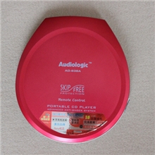 全新超薄CD随身听CD机Discman带线控耳塞送电源送口香糖电池