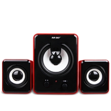 先科2.1小组合音箱多媒体音箱桌面书架电脑五色入
