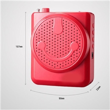 笑脸音响扩音器批发唱戏机插卡音箱厂家直销