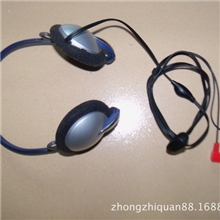 库存电脑耳机、后挂式带咪耳机、电脑带麦克风耳机、清仓大甩卖！