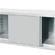 酒店厨房用品不锈钢材质产品拉门吊柜