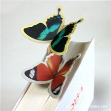 YBO-100110款韩国bookzzicard蝴蝶书签精致礼物书签