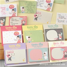 YST-6003韩国pownborown可爱小红帽女孩6款N次贴|便利贴