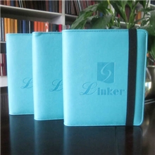 记事本笔记本订制6孔夹记事本松紧带款式商务礼品笔记本厂家