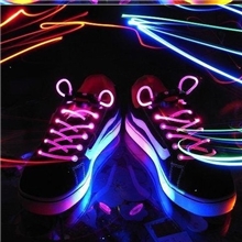 发光玩具混批LED发光鞋带酒吧达人超炫长时间高亮七彩闪光鞋带