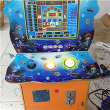 游戏机厂家小型老虎捕鱼机玛丽打鱼机拍拍乐娃娃机电玩娱乐