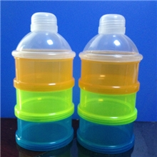 奶粉盒PP奶粉盒米粉盒便携式奶粉盒3层奶粉盒