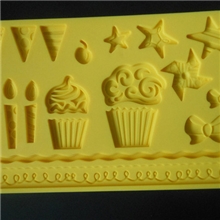 厂家直销精美硅胶翻糖蛋糕装饰模具糖花糖艺工具DIY烘培批发