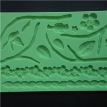 2013热销产品硅胶翻糖蛋糕模具树枝翻糖膜DIY烘培工具定做批发