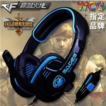 赛德斯SA708cf游戏耳机电脑耳机耳麦头戴式潮带麦克