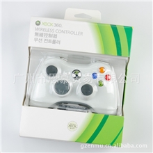 微软XBOX360无线手柄新包装手柄送电池黑色白色