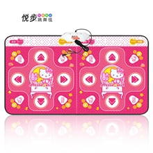 供应悦步加厚高清减肥跳舞机电视电脑两用双人PK跳舞毯一件起批