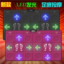 正品瘦身男女跳舞毯双人两用电视电脑高清发光按摩跳舞机家用