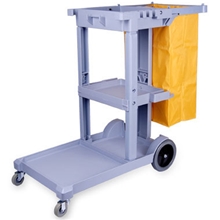 厂家批发客房车/酒店塑料清洁车/杂物车/清洁车