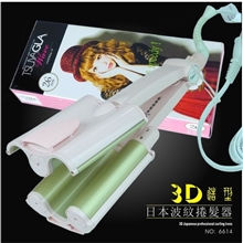 三管卷发器陶瓷卷发器25-32mm正品日本3D秀发造型烫发卷发器