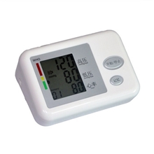 批发电子血压计中英文血压仪手臂式电子血压表深圳厂家质保两年