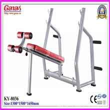 东莞市直销老人健身器材成人健身路径康体设备豪华下斜卧推架