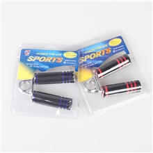 厂家直销单支双色海绵握力器A型握力器塑柄握力器