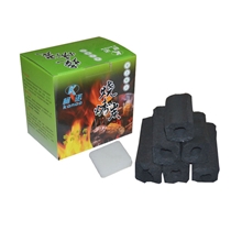 【MT002】柯诺1.5kg盒装烧烤木炭环保机制无烟碳内含引燃燃料块