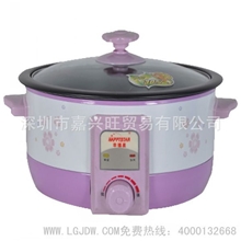 幸福星1300W花纯电火锅深圳小家电批发万宝电热锅平底锅多功能