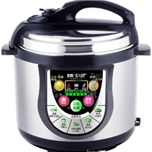 厂家直销Y01商务礼品电压力锅5L微电脑跑江湖智能电压力锅