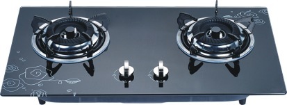 特价家用嵌入式节能6002款燃气灶厂家批发广州樱花煤气双灶