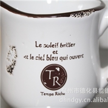 zakka仿搪瓷多肉盆栽园艺陶瓷花器简约创意法文花盆批发奶壶盆