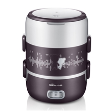 厂家直销小熊电热饭盒DFH-S2123电饭盒2升大容量送餐具