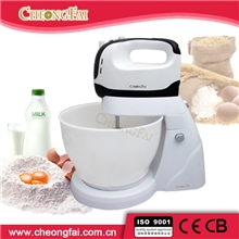 电动带碗旋转打蛋机家用打蛋机烘焙奶油搅拌器黑色CF-212P