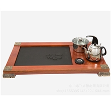 抽水茶具牌供应茶具套装含花梨木茶盘电热水壶等抽水茶具