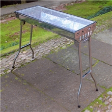 厂家直销大号加厚不锈钢烧烤炉，折叠烧烤炉，户外木炭BBQ烧烤炉