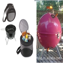 厂家直销户外烧烤炉迷你无烟木炭烧烤炉户外便携球形碳烤炉