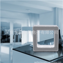 最新供应USB充电回形节能LED触摸调光音响台灯/蓝牙音响台灯