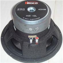 10寸低音炮喇叭、汽车音响低音长冲程喇叭、大功率双磁铁低音泡喇