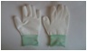 青岛防静电手套尼龙PU胶涂掌GW-313，青岛劳保