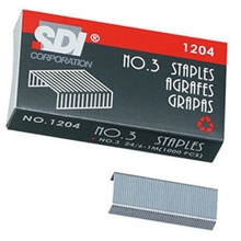 批发台湾SDI手牌120424/6统一型订书针NO.312号钉书针