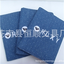 个性牛仔布刺绣logo少女最爱款