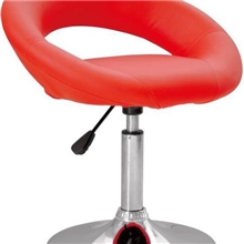 正品特价时尚韩皮面转椅吧椅软皮升降高脚凳美发椅月亮湾酒吧椅