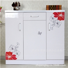 烤漆鞋柜厂家批发，双开门、三开门、四开门鞋柜现货特价促销