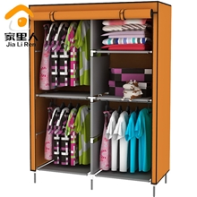 秒加固布衣柜简易衣柜组合多功能折叠收纳衣橱加固简易衣柜特
