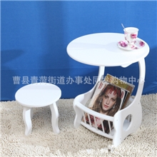 厂家直销板式欧式韩式田园白色实木客厅茶几桌时尚茶几批发茶台