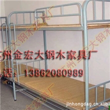 现代板式床双层铁架床学生员工上下铺铁床苏州铁床厂家TC-0016