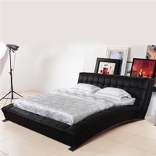 家具厂家彼爱家具2013新款皮床双人床真皮床8822