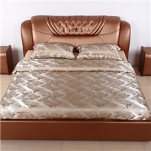 家具厂家彼爱家具2013新款皮床双人床真皮床968#特价