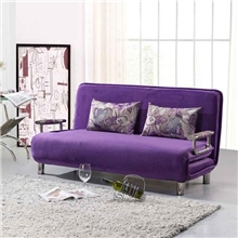 功能型折叠沙发床1.0米/1.3米/1.5米多种规格超柔绒布面料五金架