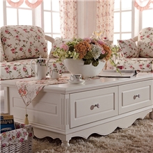 2013年新浪家具新款厂价直销韩式田园带抽茶几