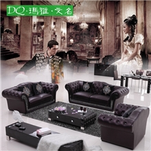 新古典后真皮沙发客厅组合沙发全友沙发正品包邮2902