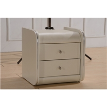 鑫豪尚现代卧室床头柜时尚简约抽屉储物皮质床边柜家具爆款热卖