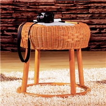 南藤休闲藤茶几客厅阳台真藤矮茶几促销价只需415元7001A